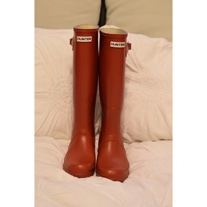 Hunter Boots (Tall) - Red